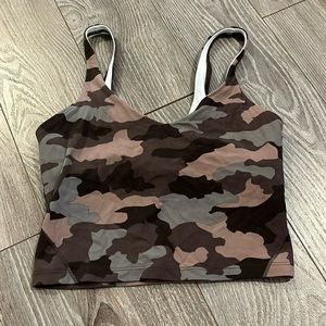 Lululemon Align Tank - brown camo